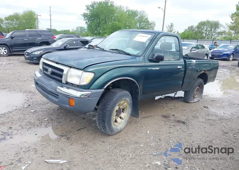 1999 Toyota Tacoma из США, поврежденный, VIN 4TAPM62N1XZ514312